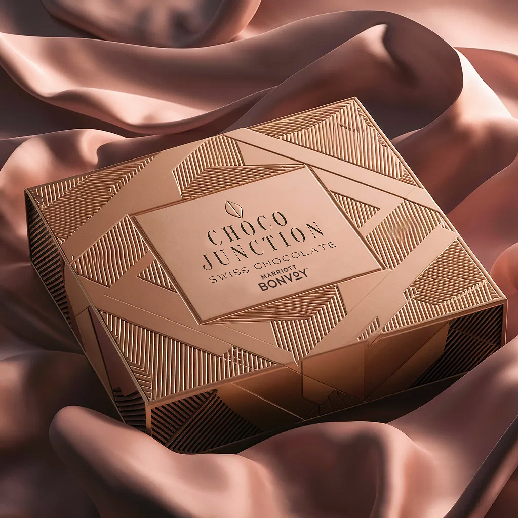 luxury packaging design for chocolate