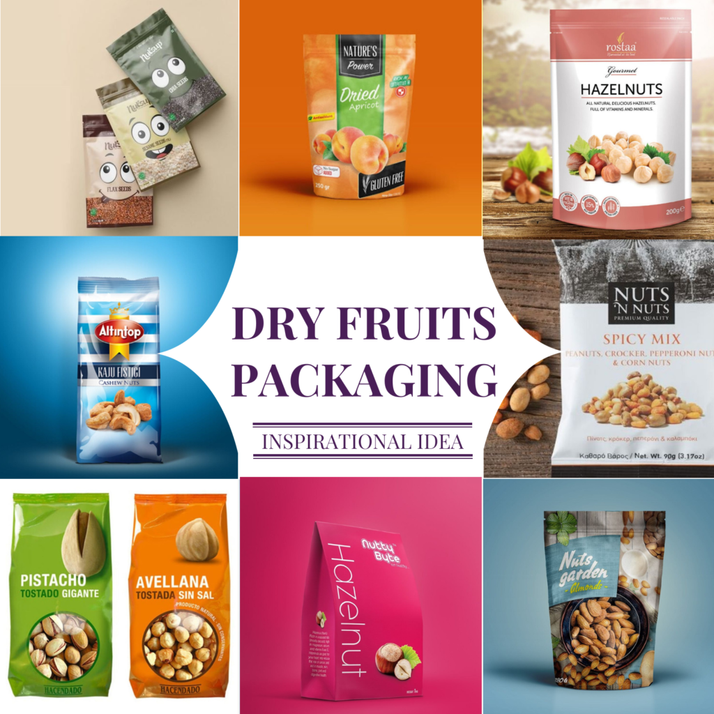 Dry fruit packaging design