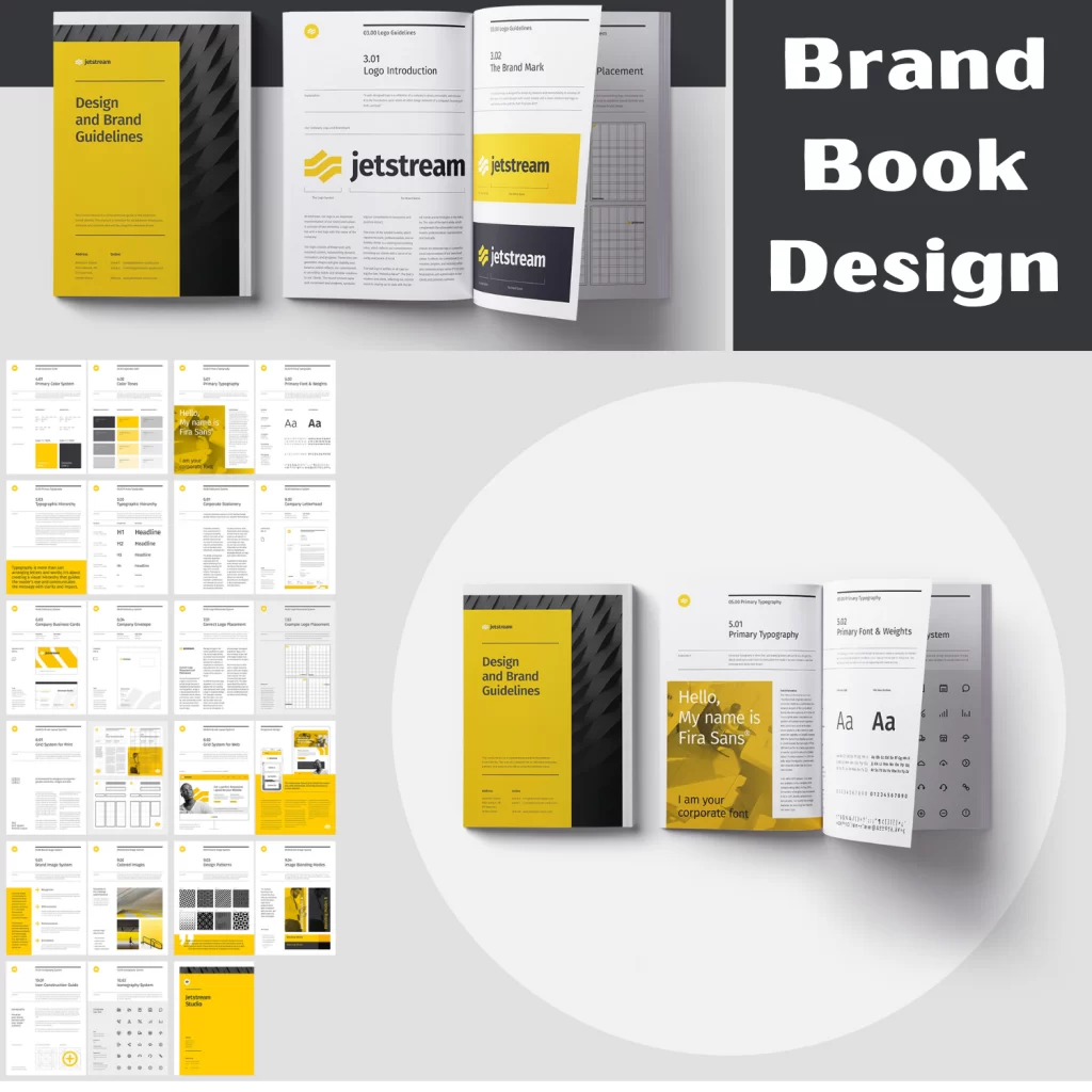 Professional Brand Book Design