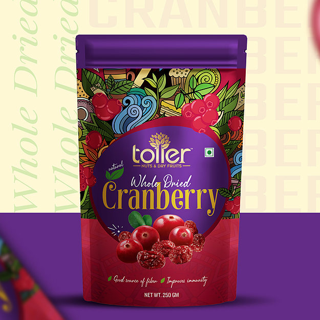 cranberry pouch design