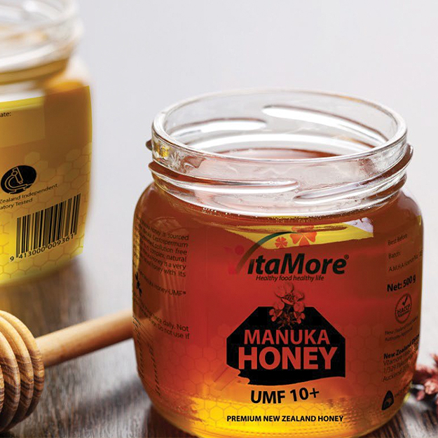 honey label art design