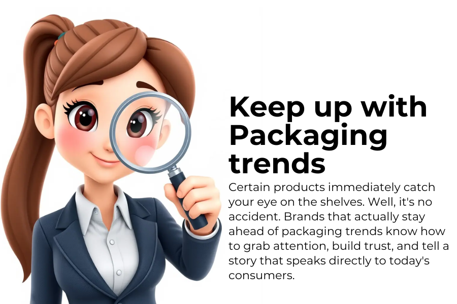 stay updated with design trends year after year for packaging