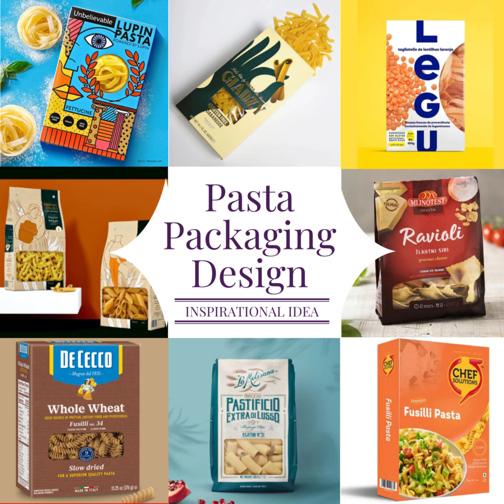 Unique Pasta Packaging designs Ideas