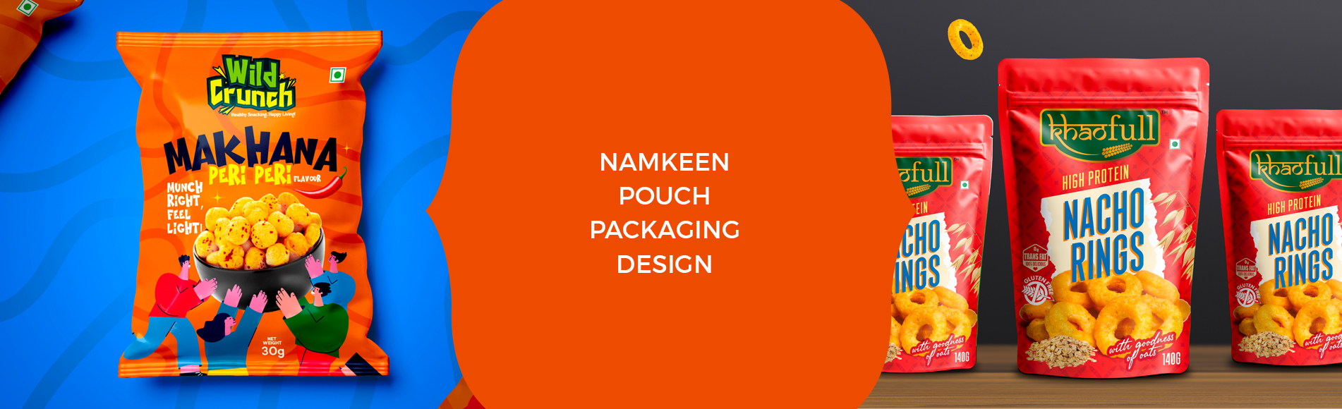 namkeen packaging design agency work